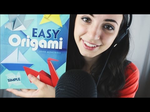 Origami and Soft Speaking for Sleep (ASMR)