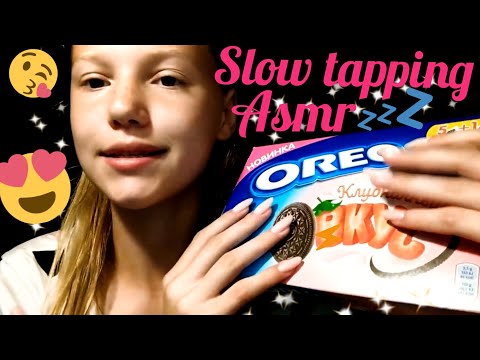 Asmr slow tapping🌃. Асмр медленный таппинг 🌌