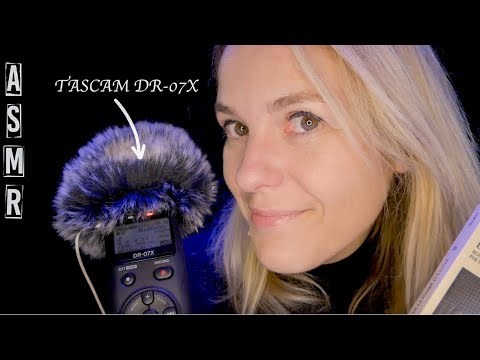 ASMR FR 🎤 Le Tascam DR-07X est de sorti pour une lecture chuchotée ! 📚