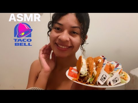 ASMR Español - TACOS DUROS 🌮 de TACOBELL (SONIDOS CRUJIENTES)
