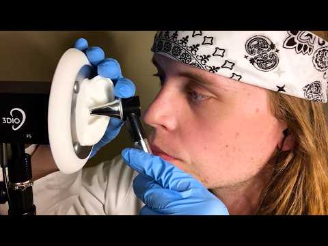 ASMR Deep Otoscope Ear Exam (2 Hours)