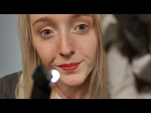 Eye Examination - Optometrist Role Play - Follow the Light - ASMR