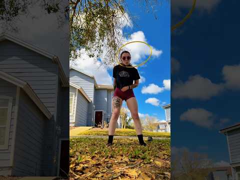 Relaxing Hula Hoop Tricks 😍