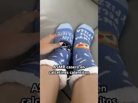 ASMR casero en calcetines 🧦 #asmr #asmrsounds