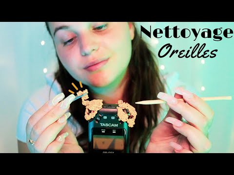 ASMR⎪JE TE NETTOIE LES OREILLES 👂 (J'enlève tes bouchons de cérumen)