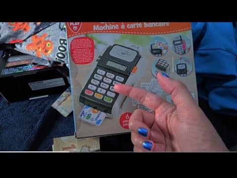 asmr haul of random things