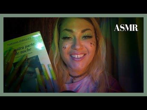 ASMR Leyendo NUESTRA PARTE DE NOCHE de Mariana Enriquez