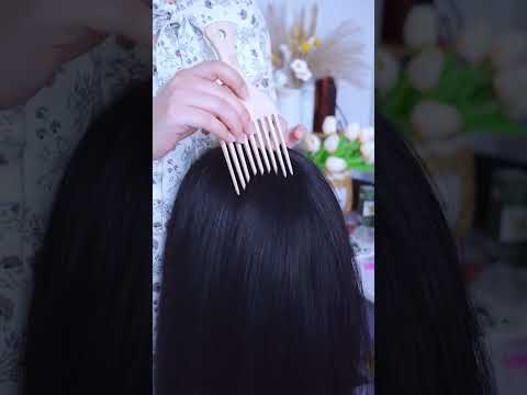 #hairasmr #hairplay #scalpasmr #asmrnotalking #asmr #hairplay #satisfying