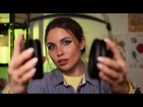 ASMR Detailed HEARING TEST For Your Relaxation | BEEP TEST, Tuning Forks, Ear Cleaning