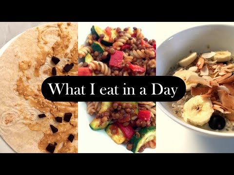 FULL DAY OF EATING + VORHER/ NACHHER Bild von meinem Bauch | vegan