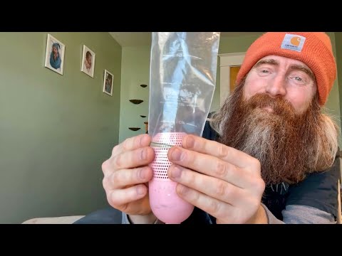 ASMR✍️Drawing on the Pink Mic✍️