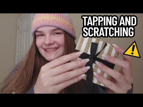Fast and Aggressive Tapping and Scratching ASMR (no talking)