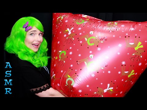 ASMR: Viewer Request - Big Gift Bag Blowup/Inflate (No Talking, Crinkles, Plastic Bag)