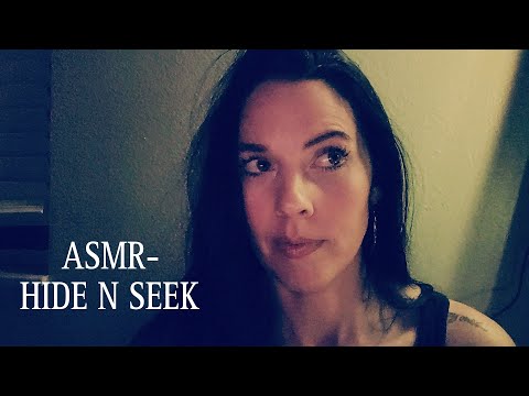 ASMR- Spooky Hide N Seek w/ Your Babysitter (Clicky Whispers & Mouth Covering)