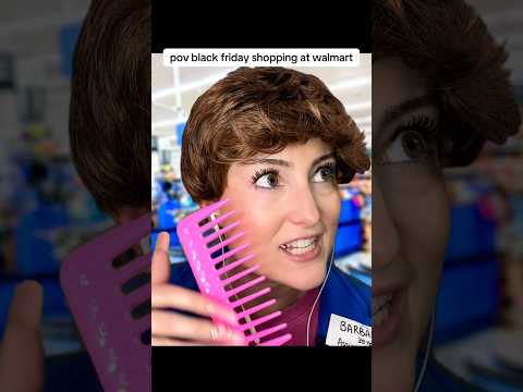 pov black friday shopping at walmart asmr roleplay #asmr #asmrroleplay #roleplayasmr