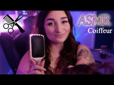 ASMR FRANCAIS : ROLEPLAY COIFFEUR ✂️