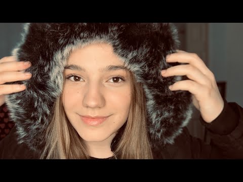 ASMR || Super relaxing winter coat scratching sounds ||