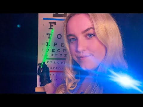 ASMR | Eye Examination 👀 [Follow my instructions, Lights & Gloves]