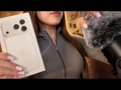 ASMR ❤️ Fall Asleep in 30 Minutes 🥰 (Mouth Sounds, Fluffy Mic Cover, Visual Triggers & More)