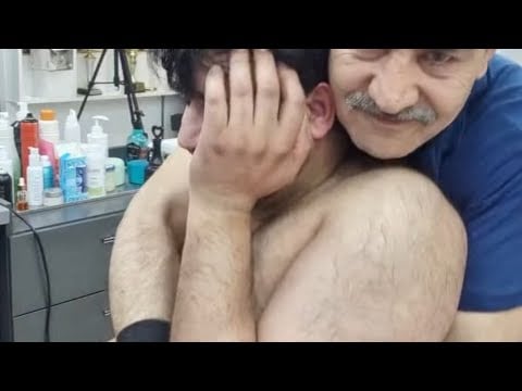 ASMR Hair and Beard Cutting