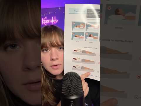 ASMR Sleep Doctor 👩‍⚕️ [Buckwheat Pillow]