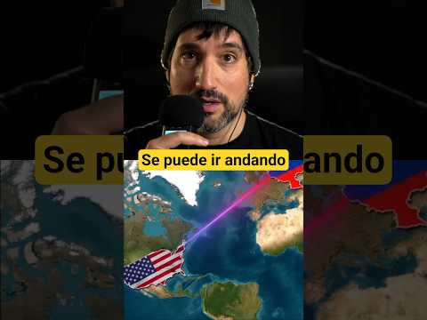 EE.UU. está a 3km de Rusia 🤯