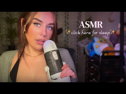 ✨ ASMR 👄 TINGLY mouth sounds triggers w/ CLICKY whispers to give you all the tingles & relaxation 🫠