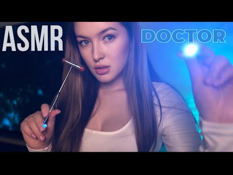 АСМР ОСМОТР У НЕВРОЛОГА Проверка Зрения и Черепных Нервов ASMR Cranial Nerve Exam for Sleep