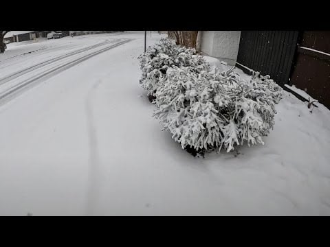 ASMR A Walk in the Snow | My First GoPro Video