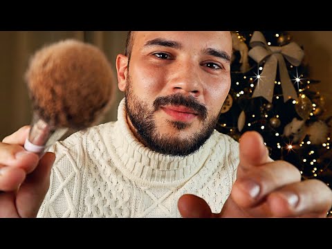 ASMR Face Tracing and Brushing 💆🏻‍♂️ Personal Attention from a Friend | Soothing Male Comfort
