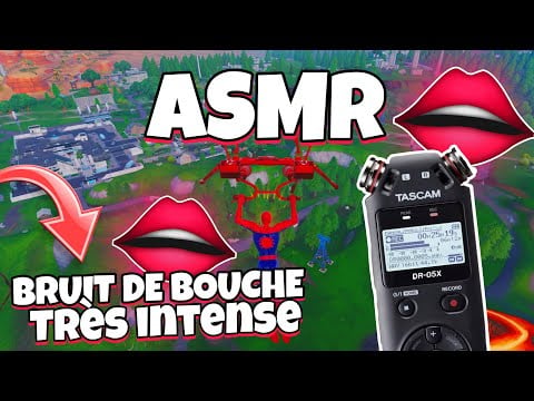 ASMR Français • BRUIT DE BOUCHE TRÈS INTENSE AVEC LE TASCAM ! 👄