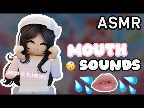 roblox asmr ★ deep intense layered mouth sounds 💦👄