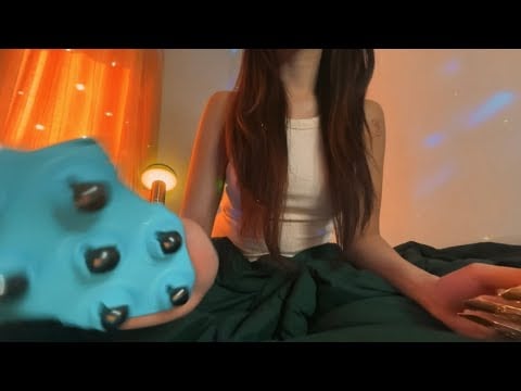 ASMR Fast and Aggressive Personal Attention ~ close-up, massage, liquid sounds, hand sounds,🚫talk