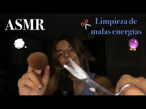 ASMR / Eliminando MALAS ENERGÍAS y aportando BUENAS VIBRACIONES 🔮✨