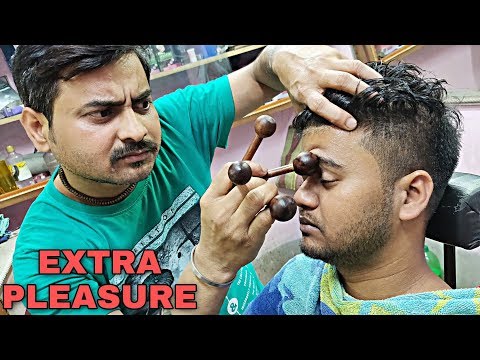 ASMR Extra instrument head and body massage with extra pleasure