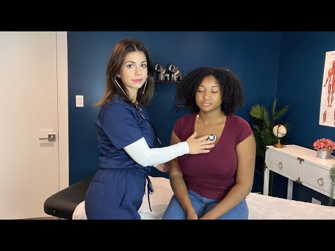 ASMR Head to Toe Assessment (Annual Physical, Ear, Nutrition, Sensory Exam) Soft Spoken