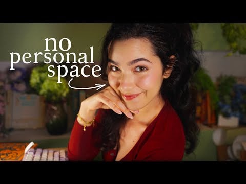 ASMR Girl invades your personal space ✨ Scalp massage, scalp care