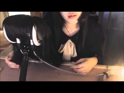 한국어 Korean ASMR 귀마사지 입소리 ENG SUB 3DIO Soft Speaking, Ear Massage, Mouth Sounds, Breathing, Binaural