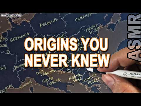 How Each European Nation Got Its Name | ASMR History