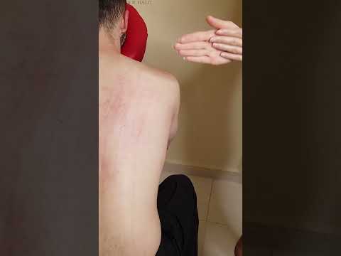 💈THE BEST HEAD, EAR, ARM, BACK MASSAGE AND SCRATCHING IN THE WORLD WITH SILA #asmr #shortvideo