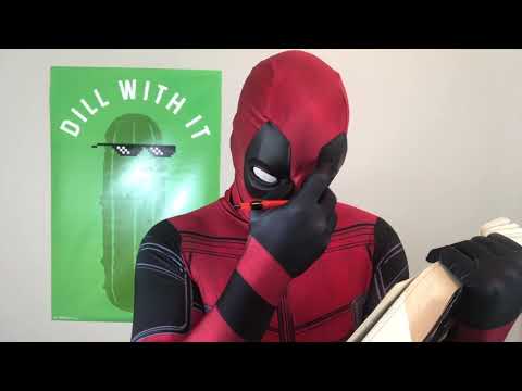 ASMR Deadpool Sketching You