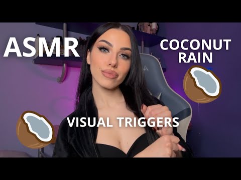 ASMR - Provo Triggers Popolari ♡ Coconut Rain + Egg Cracking on Head