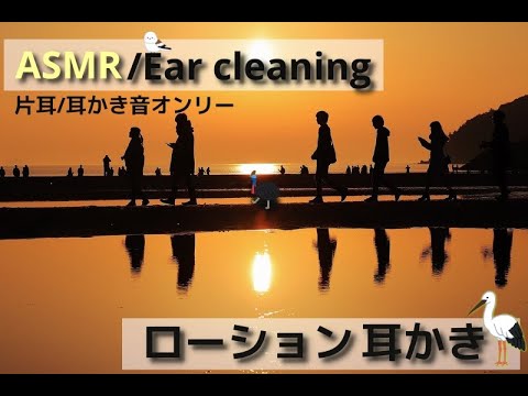 【ASMR/Ear Cleaning/Binaural】ローションに溺れる安眠耳かき【片耳版/イヤホン必須】