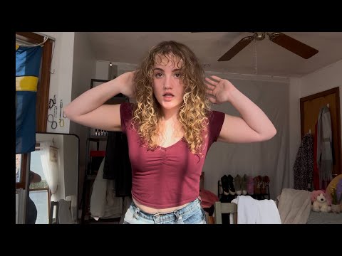 it’s ok if u feel like ur college degree is a ✨waste of time✨ (curly hair refresh routine)