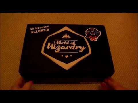 ASMR World of Wizardry Unboxing, November 2017 *Holiday Special Box* (no talking)
