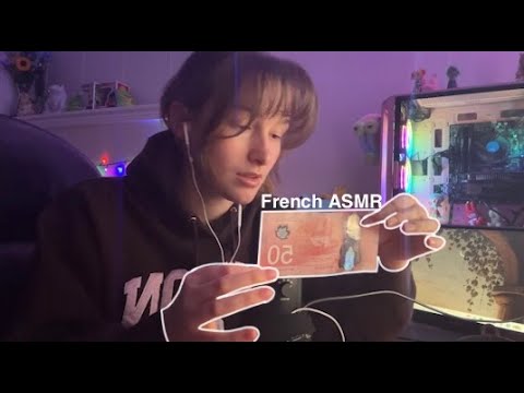 French Canadian ASMR video | teaching some french words, speaking in french, etc...
