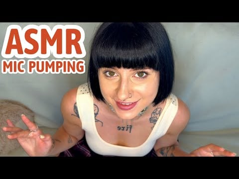 ASMR | Mic Pumping Close to Mic | Fast And Intense Mic Scratching for Falling Asleep