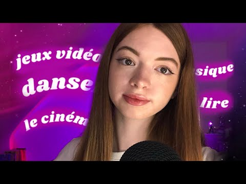 ASMR FR ~ Ce qui au QUOTIDIEN nous fait SOURIRE ☀️ (chuchotement proche du micro) #asmr