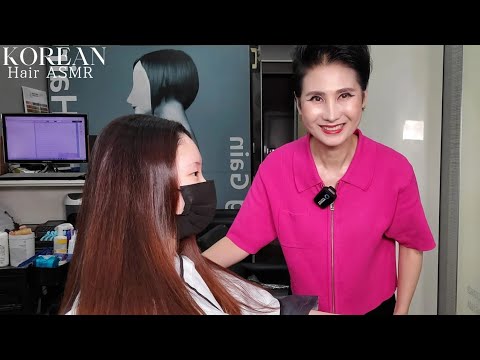 Korean Hair Salon Experience: Ultimate ASMR for Deep Relaxation (Long Video)
