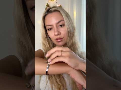 quick #ASMR on myself🧘‍♀️🤍